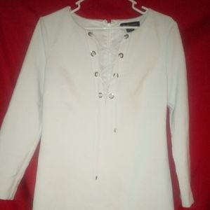 Marciano lace up dress